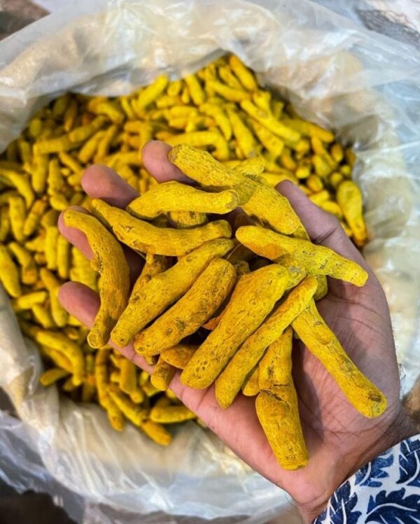Tumeric finger